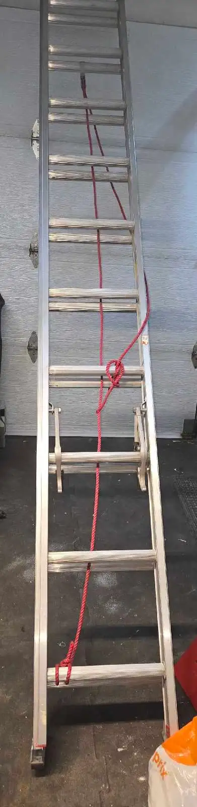 échelle aluminium télescopique 20 pieds