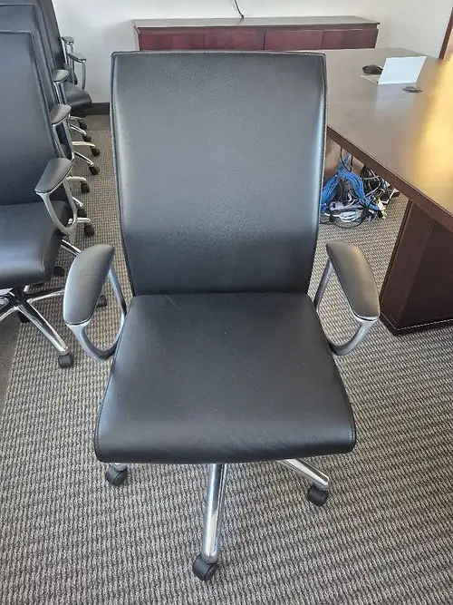 Allseating Zip Chair - High Back Leather Conference Chair!