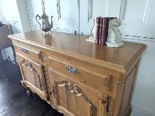 Antique French Country Buffet Cabinet - Photo 4