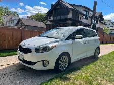 2015 Kia Rondo EX JUST SAFETIED black leather int. Backup cam - Photo 2