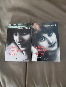 2ROMANS NEUFS DE MICHEL FABER, LA ROSE POURPRE:$10.00 POUR LES 2