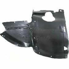 Audi A3 2006-2013 Fender Liner Front Section Left and Right - Photo 2