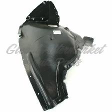 Bmw X6 2008-2010 Fender Liner Front Front Section Left and Right - Photo 2