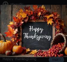 Happy thanksgiving