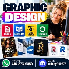 GRAPHICS DESIGN, FLYERS, BROCHURES, LOGO DESIGN, REDESIGN