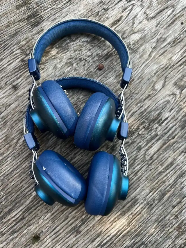 Marley's Bluetooth headsets
