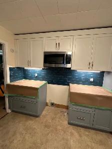 Backsplash installation - Photo 6