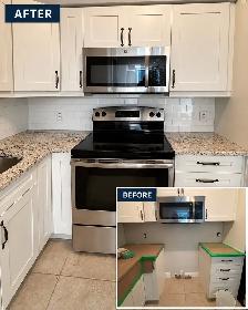 Backsplash installation - Photo 7