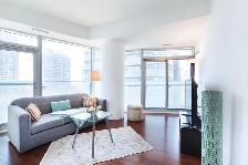 Condo 2 Bedroom plus Den Toronto York Street Lake View for Rent