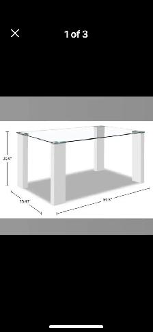 Glass table