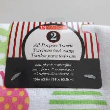 2SERVIETTES NEUVES 25'LONx15'LAR SCELLÉES DANS EMBALAGE$10.00CHA