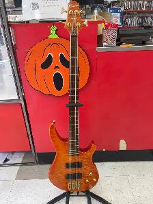 guitare électrique maron crafter