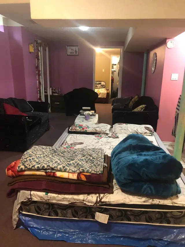 One large bedroom basement for Rent