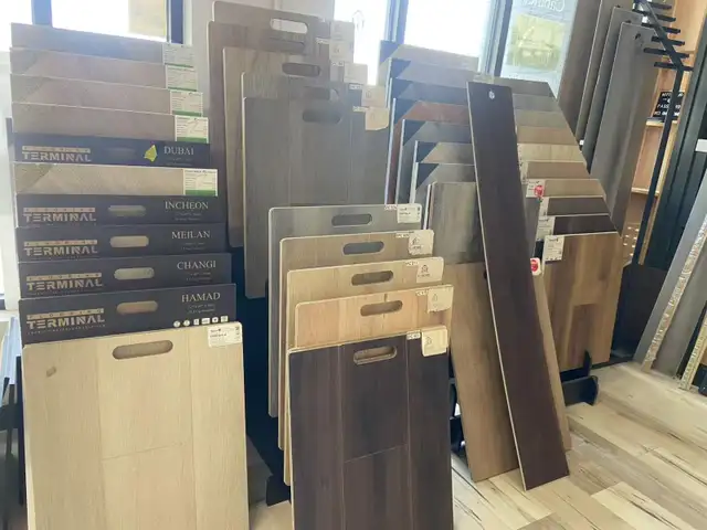 Flooring Terminal SPC Vinyl Plank Flooring Samples