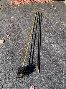 Chimney Sweep Brush and Rods