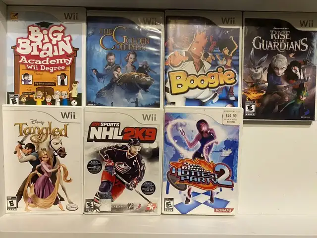 Wii games - see pictures