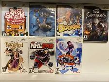 Wii games - see pictures