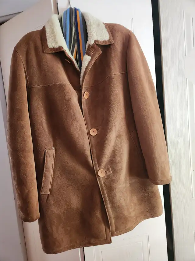 MANTEAU HOMME DE SHEARLING QUALITÉ # 1