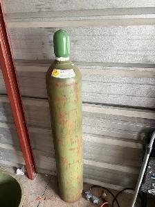 large oxygen tank