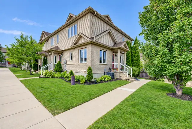 Bright & Carpet-Free End-Unit Freehold Townhome!