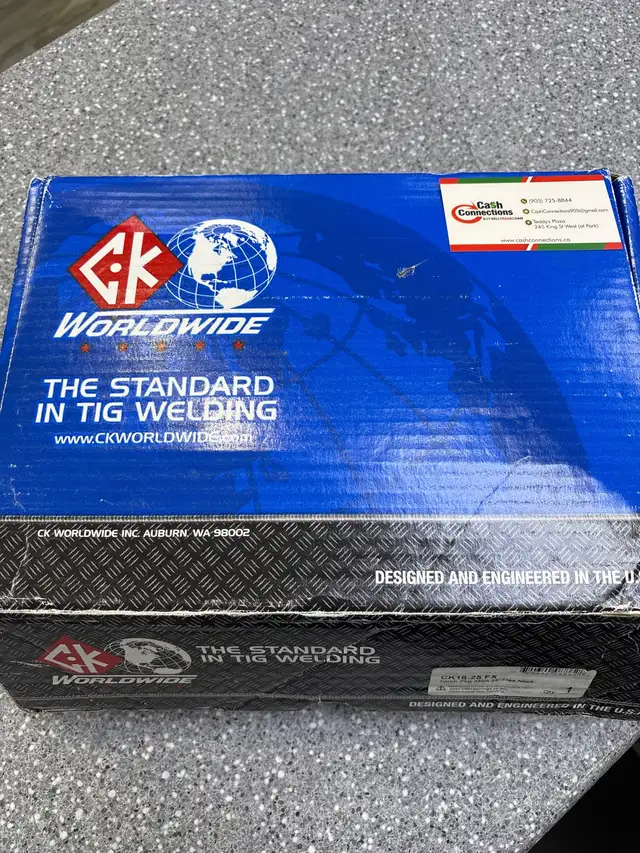 CK Worldwide 18-25FX Torch Package 350A 25" Flex Neck