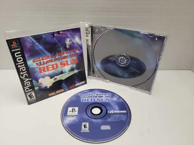 PS1 Colony Wars III Red Sun
