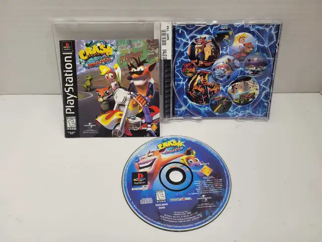 PS1 Crash Bandicoot Warped