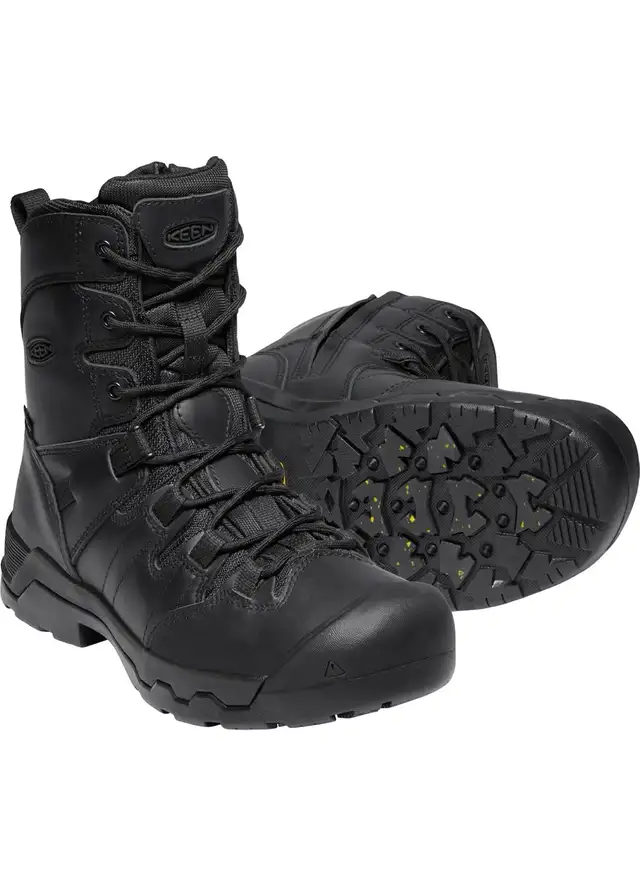 KEEN Utility Oshawa  8' Side Zip WP Boots