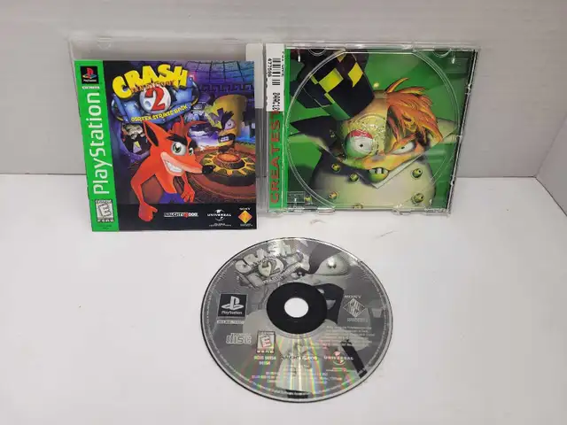 PS1 Crash Bandicoot 2 Cortex Strikes Back