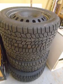 17 inch winter tires on rims