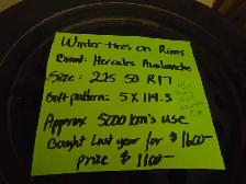 17 inch winter tires on rims - Photo 4