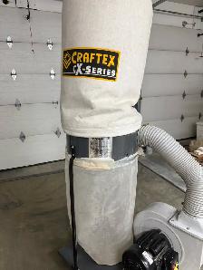 Craftex 2HP Dust Colllector