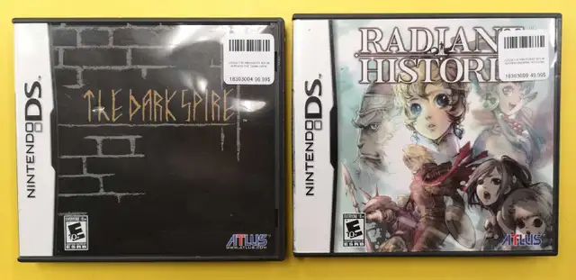Jeux Cassettes Nintendo DS Variées