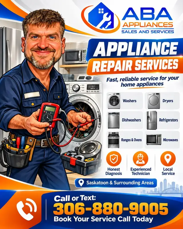 Saskatoon Appliance Repair Services