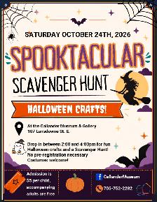 SPOOKtacular Scavenger Hunt & Halloween Crafts
