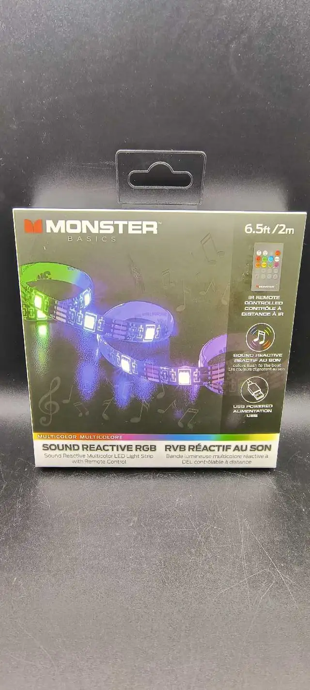 MONSTER SOUND REACTIVE RGB STRIP