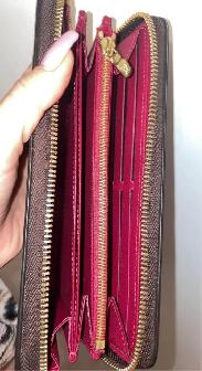 Louis Vuitton Zippy Wallet with fuchsia interior - Photo 3