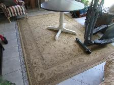 Large Carpet made in Turkey excellent condition light brownish