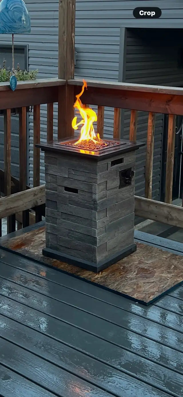 Bond Manufacturing Propane Fire Column
