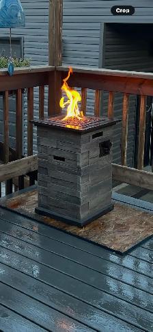 Bond Manufacturing Propane Fire Column