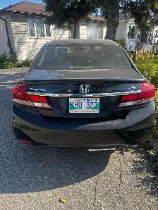 2015 honda civic ex 186,000 km call only please - Photo 2