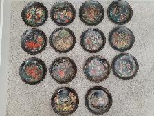 Set of 14 Hand Painted ' Fairy Tale'