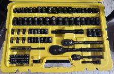 STANLEY 183-PIECE BLACK CHROME MECHANICS TOOL SET STMT71662 $150 - Photo 3