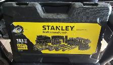 STANLEY 183-PIECE BLACK CHROME MECHANICS TOOL SET STMT71662 $150 - Photo 4