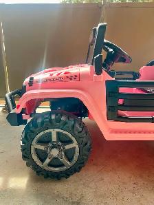 Pink Electric Ride-On Jeep for kids $200 obo - Photo 2