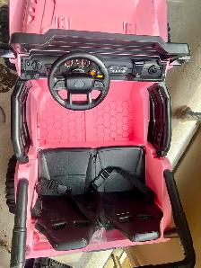 Pink Electric Ride-On Jeep for kids $200 obo - Photo 5