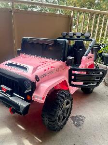 Pink Electric Ride-On Jeep for kids $200 obo - Photo 8