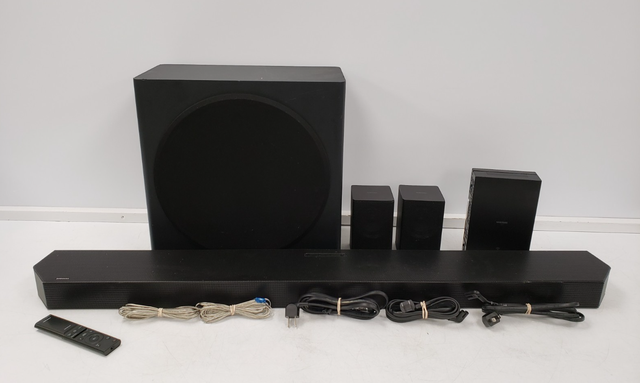 (9925844) Samsung HW-Q910B Sound bar, Speakers, and Subwoofer.