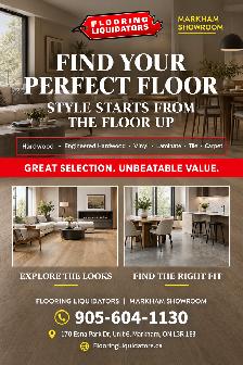 PREMIUM FLOORING FOR EVERY HOME | MARKHAM SHOWROOM