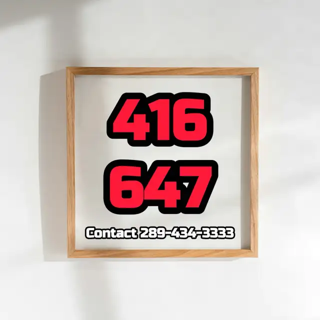 416/647 Fancy Phone Numbers Any Memorable Vip Phone Numbers